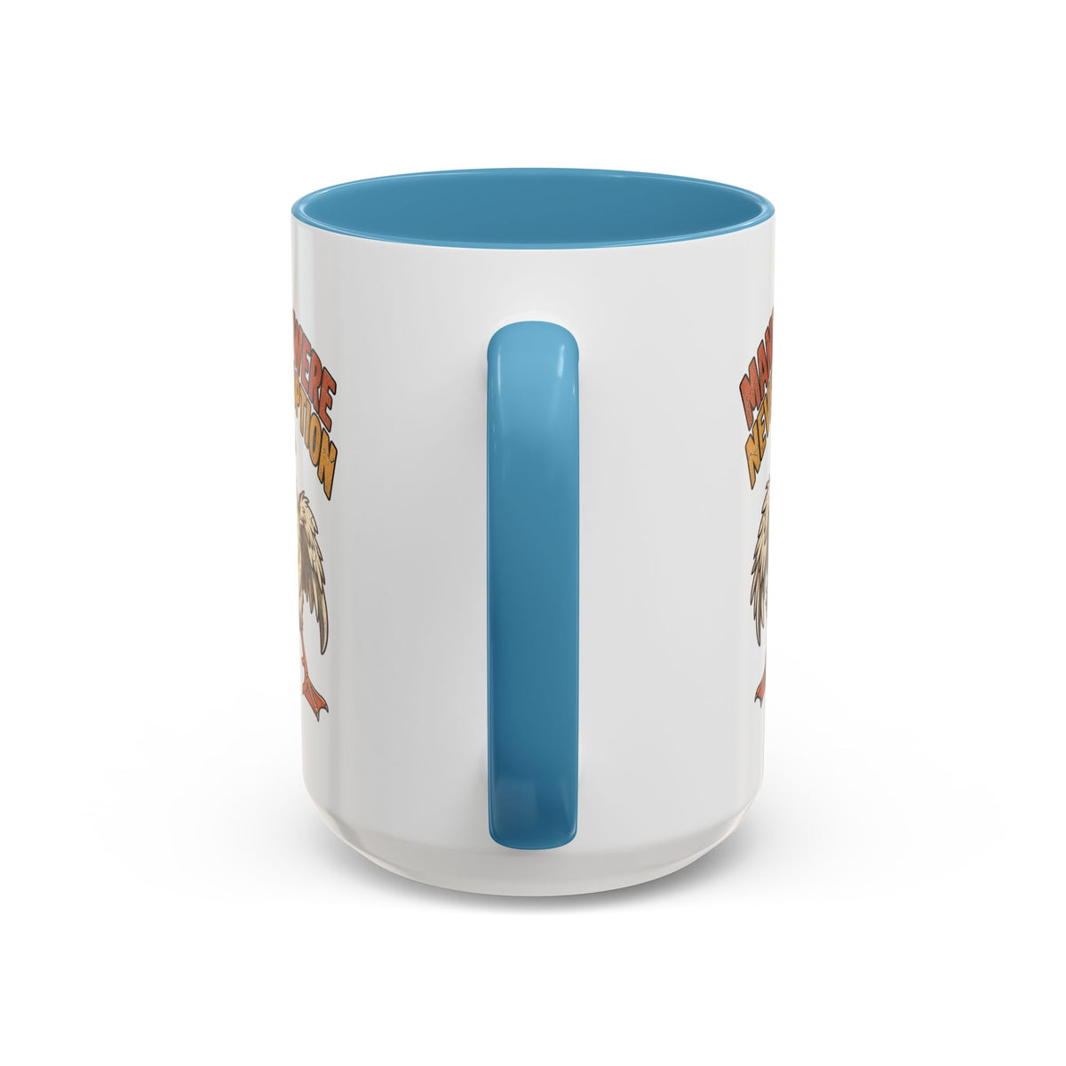 Coffee Mug — "Manners Were Never An Option" Funny Rude Chicken Accent Mug