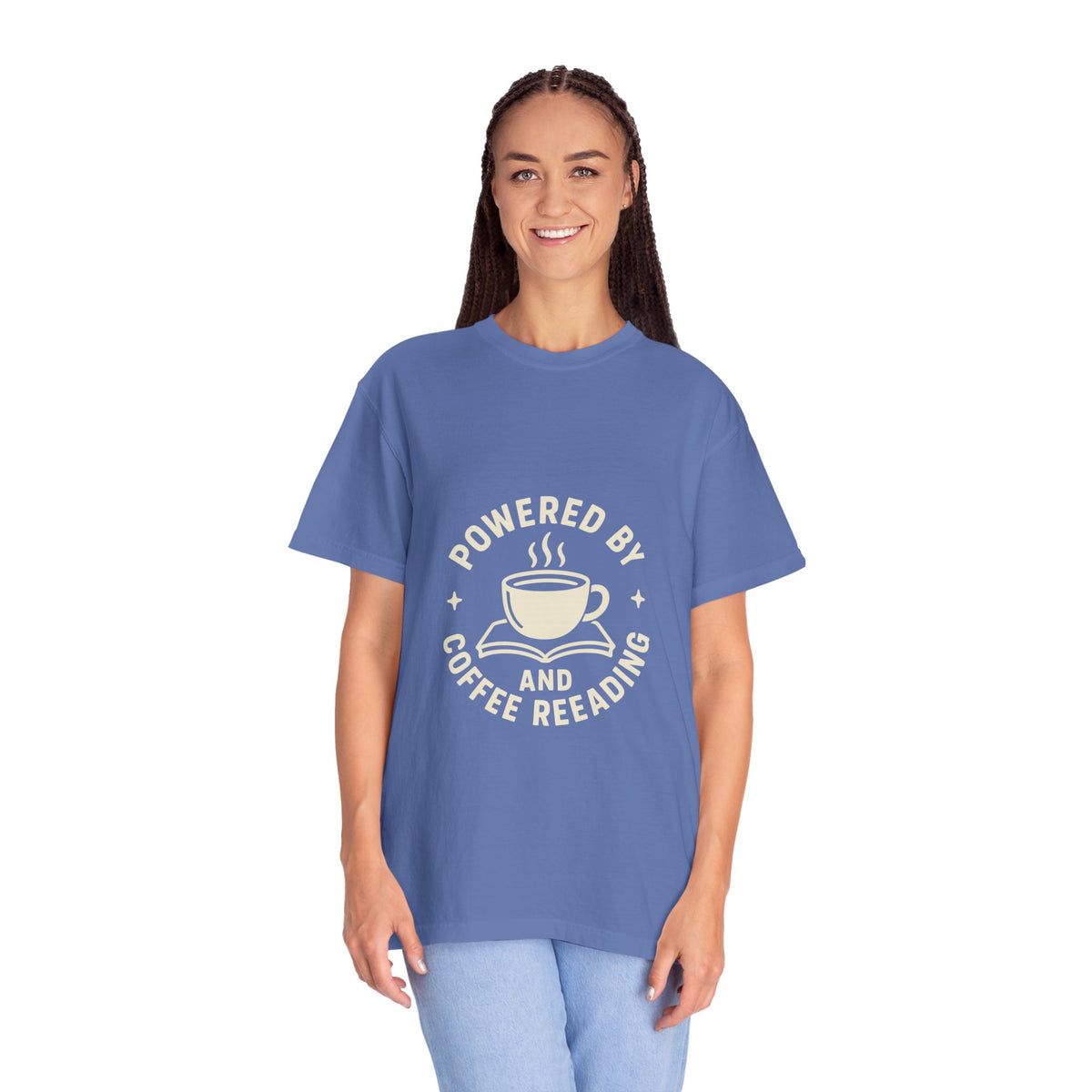 Coffee & Reading T-Shirt — "Powered by Coffee and Reading" Graphic Tee - Trending Now - October 2026