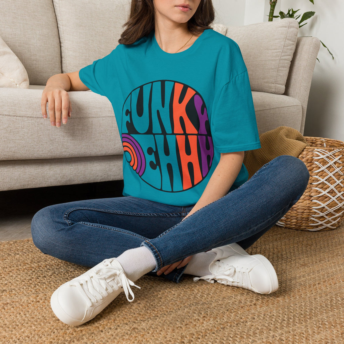 Funk Vibes Graphic T-Shirt — Retro 70s Circle Design - Trending Now - August 2026