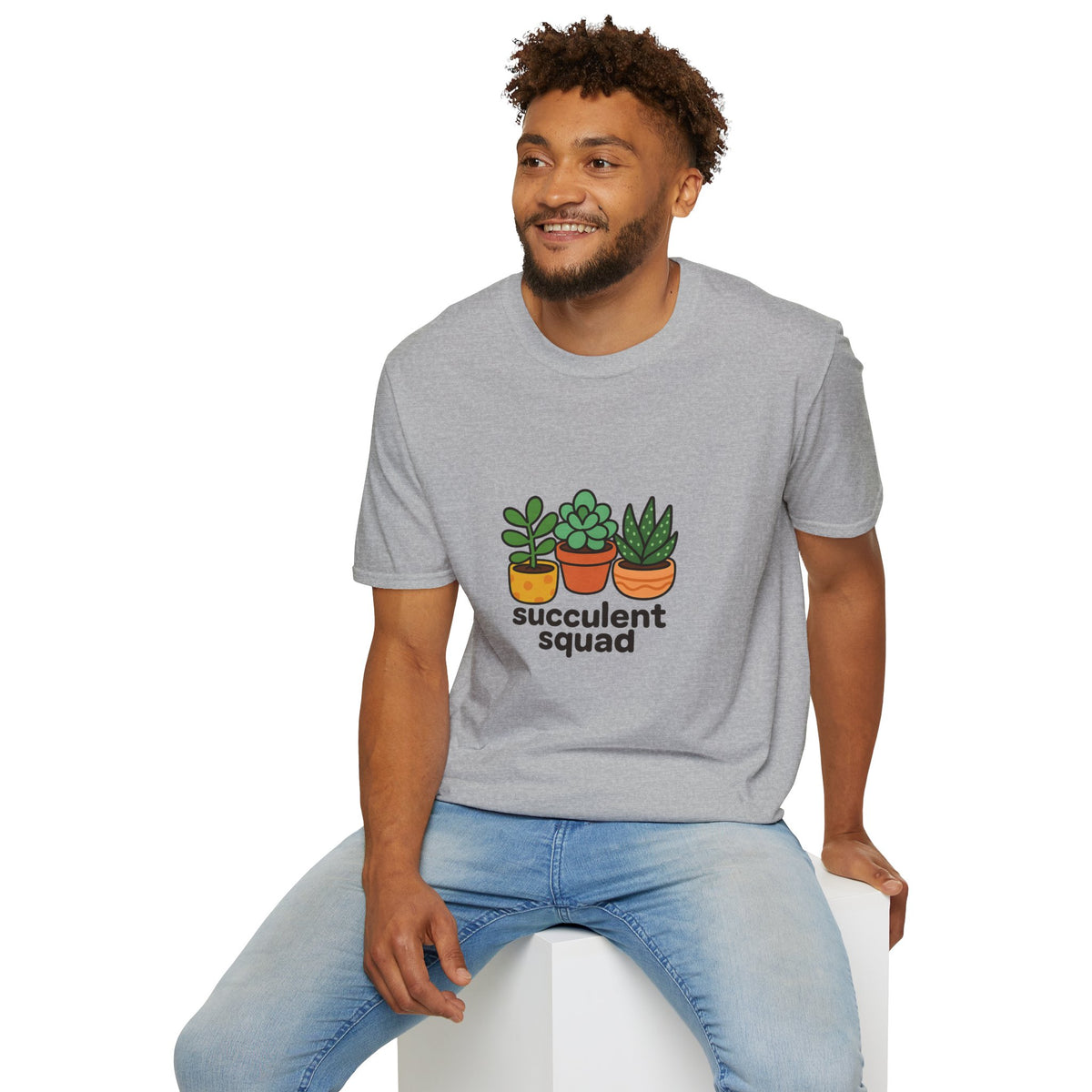 Succulent Trio T-Shirt — Cute Potted Plant Graphic Tee - Trending Now - August 2026