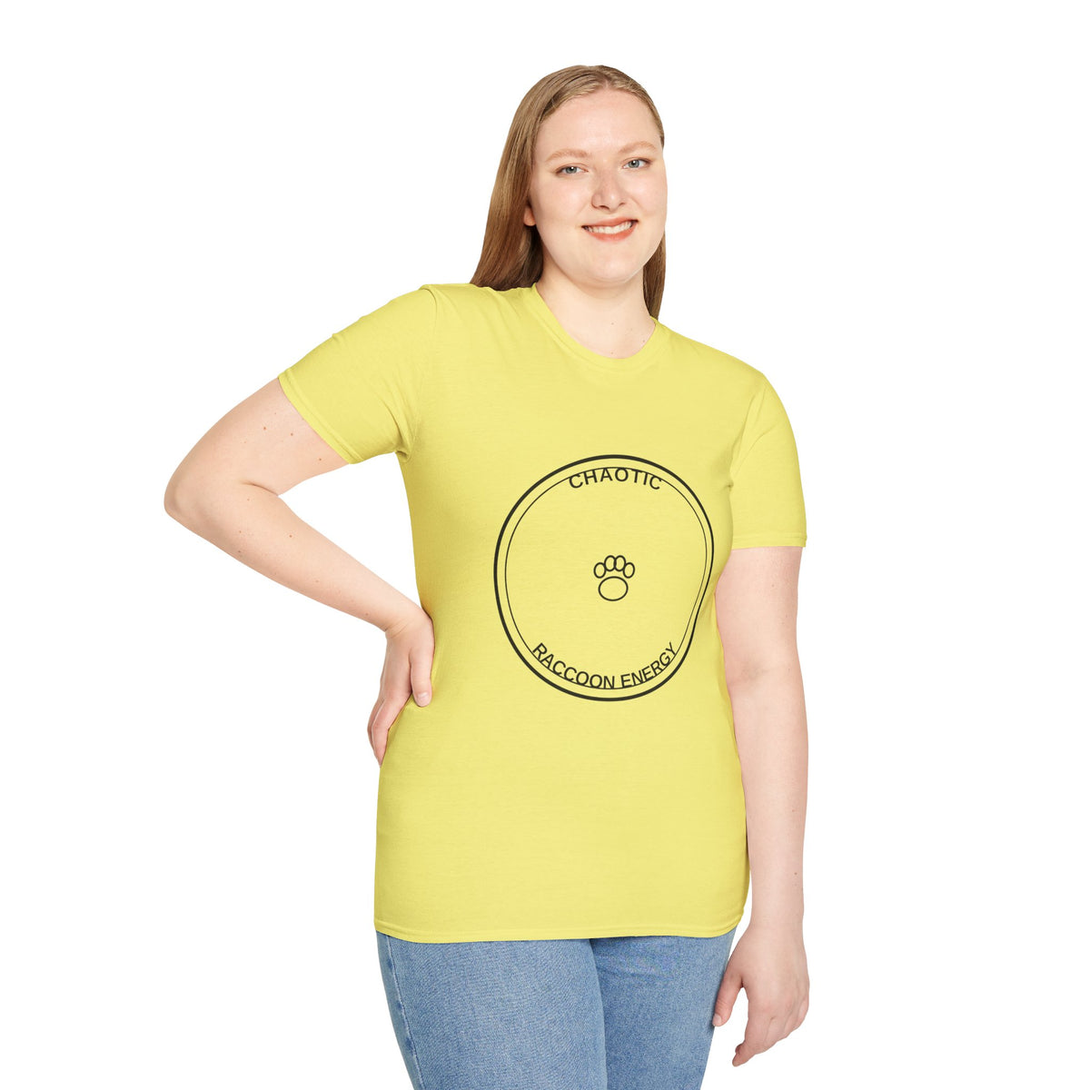 Chaotic Raccoon Energy T-Shirt - Trending Now - August 2026