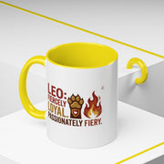 Leo Zodiac Coffee Mug – Fiercely Loyal, Passionately Fiery Accent Mug