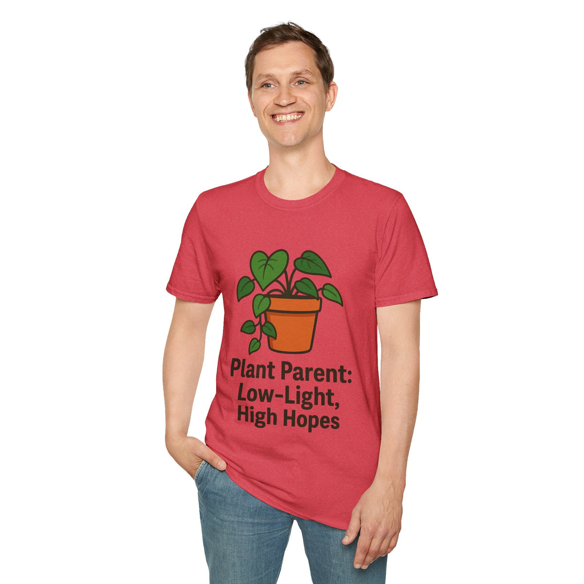 Plant Lover T‑Shirt — Potted Heart Leaf Graphic Tee - Trending Now - August 2026