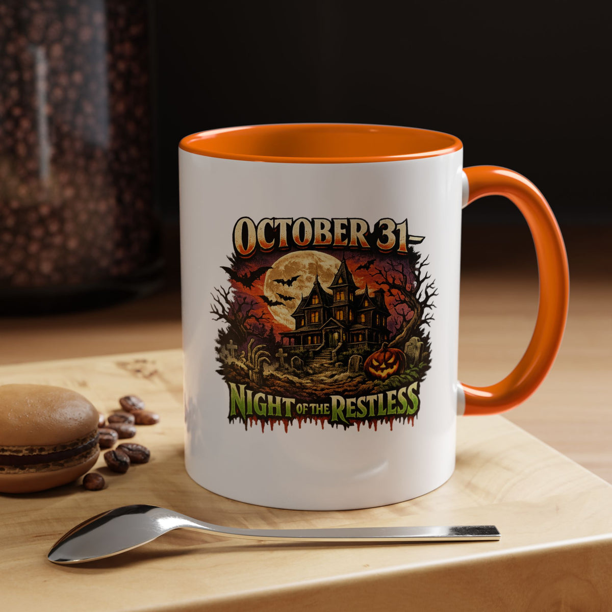 Halloween  October 31 Accent Coffee Mug