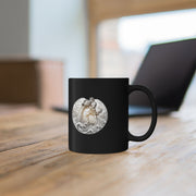 Aquarius Zodiac Astrology Aquarius Mug – Zodiac Water Bearer Black Ceramic Coffee Cup