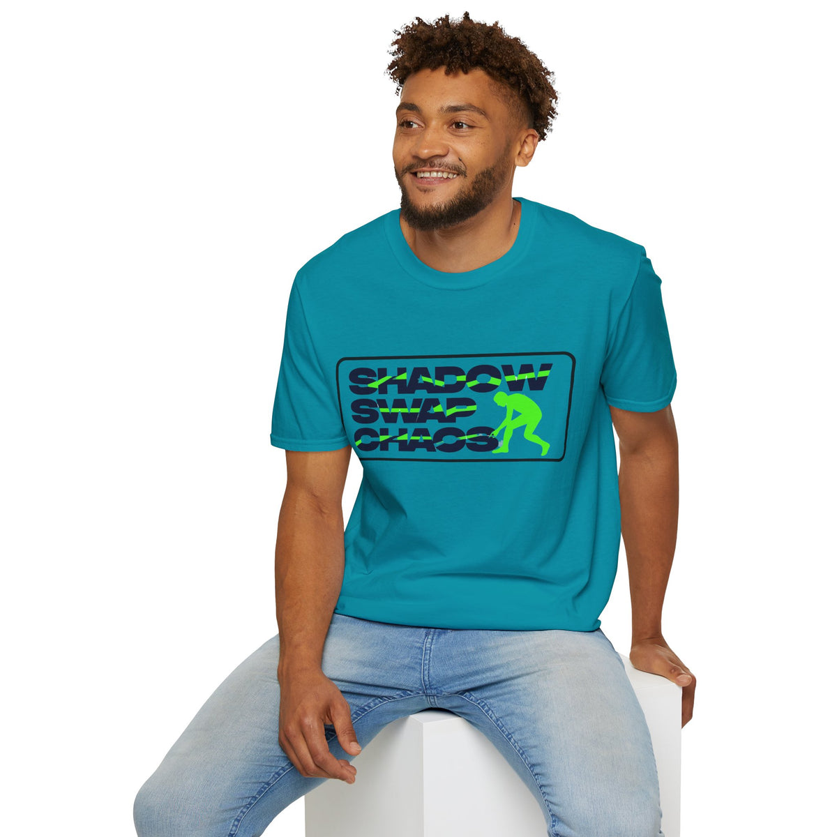 Shadow Swap Chaos T‑Shirt — Retro Neon Graphic Tee - Trending Now - August 2026