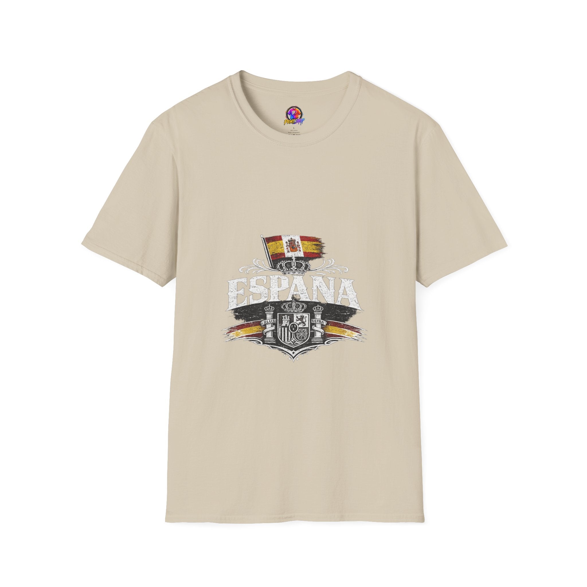 Spain Flag Crest T-Shirt — Spanish Pride Graphic Tee