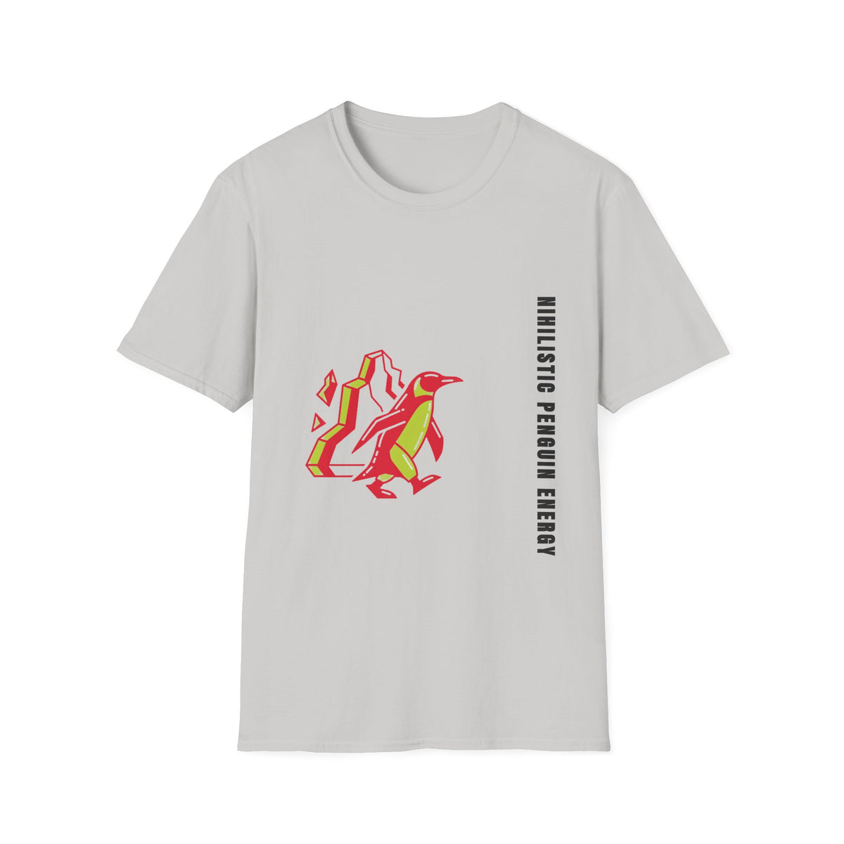 Penguin Mountains T-Shirt — Stylized Colorblock Penguin Graphic Tee - Trending Now - September 2026