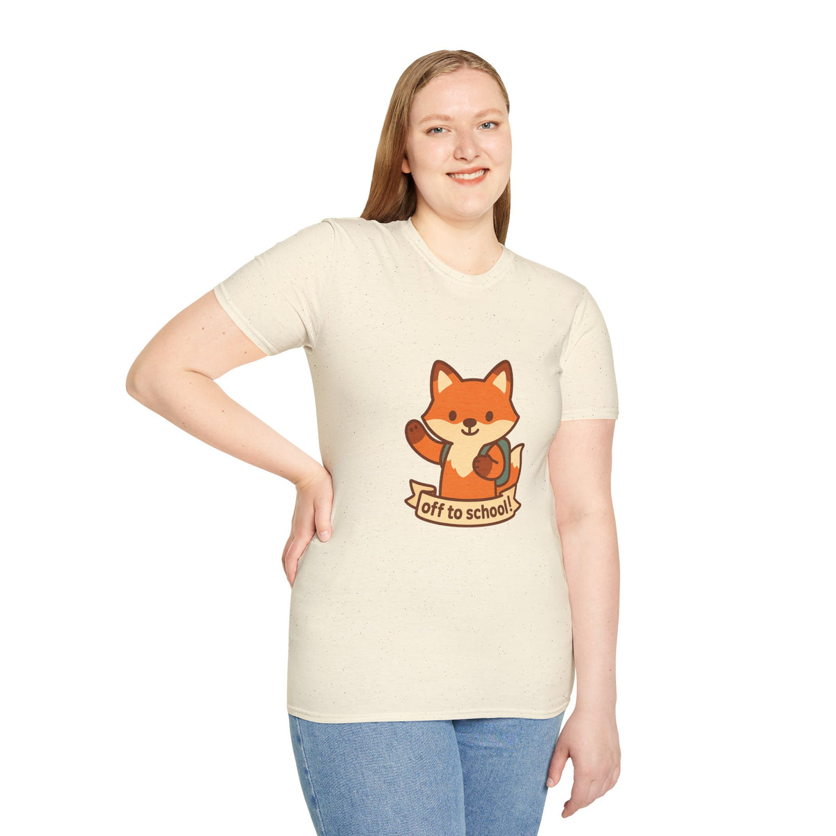 Cute Fox "Off to School" T-Shirt — Kids/Teacher Back-to-School Tee - Trending Now - August 2026