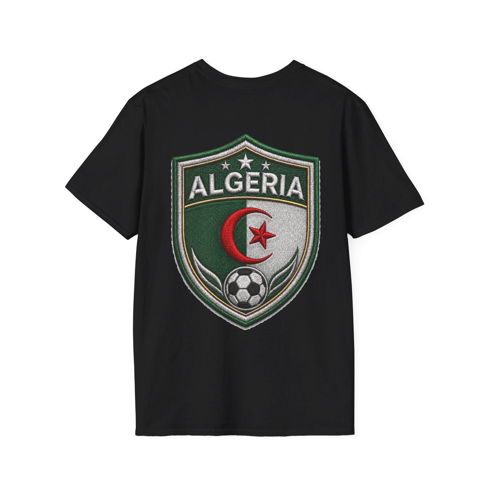 Algeria Football Fan Tee — "Green Desert Fire" Soccer Shirt