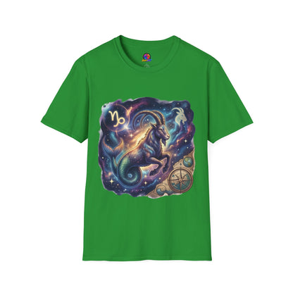 Capricorn Zodiac T-Shirt — Celestial Goat Astrology Tee
