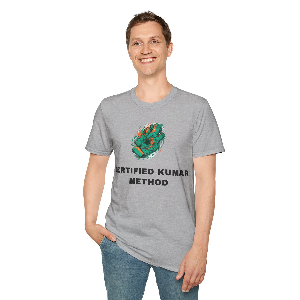 Certified Kumar Method T-Shirt — Minimal Abstract Art Tee - Trending Now - September 2026