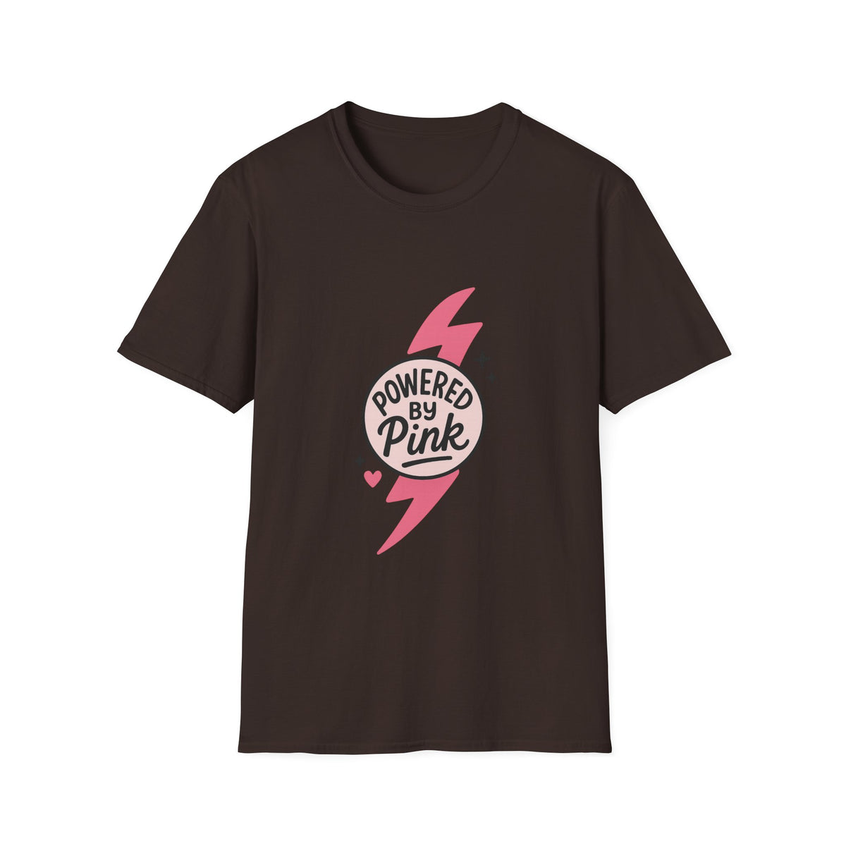 Pink Power Bolt T-Shirt — Flowers in Pink Graphic Tee - Trending Now - October 2026