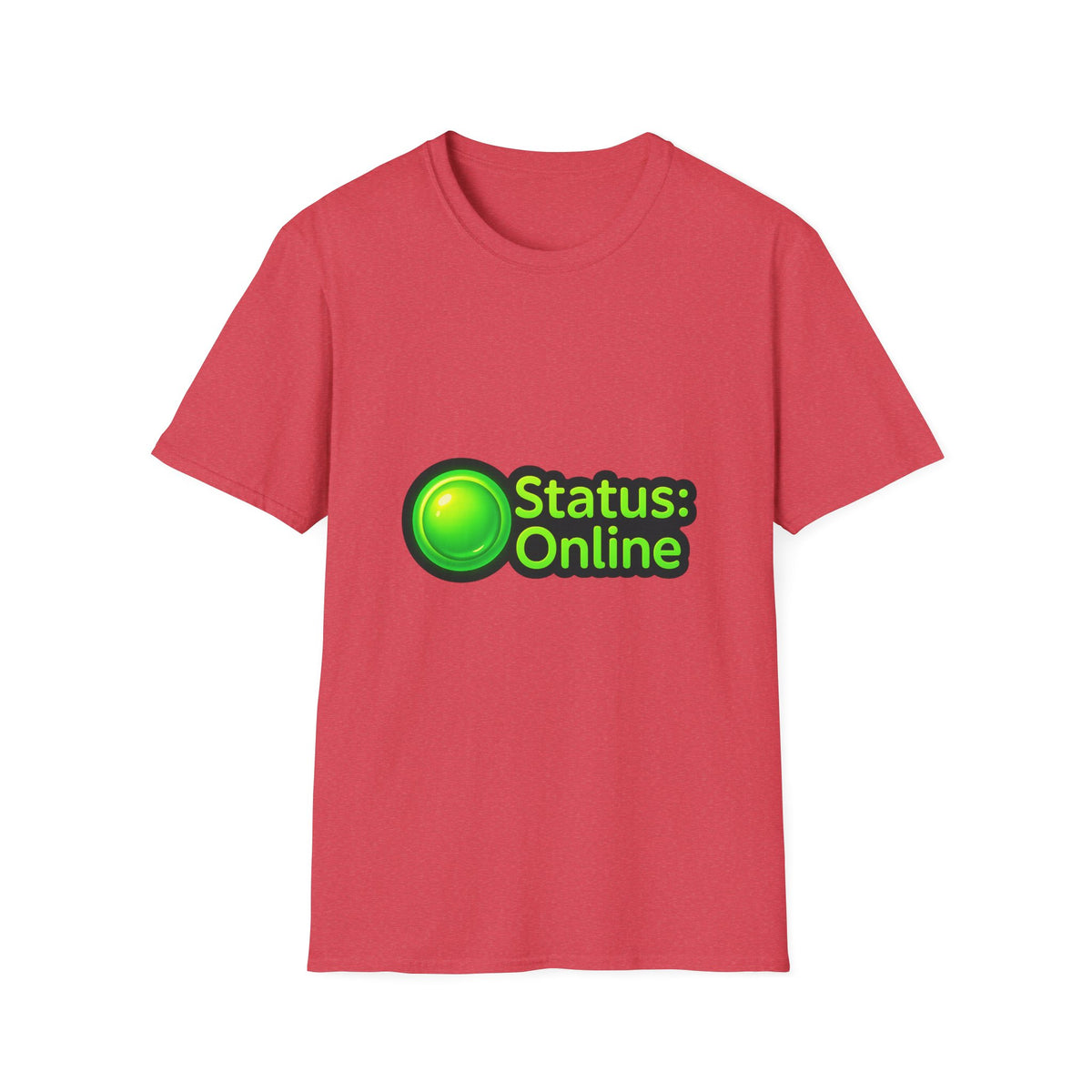 Status Online T-Shirt — Green Online Status Icon Tee - Trending Now - October 2026