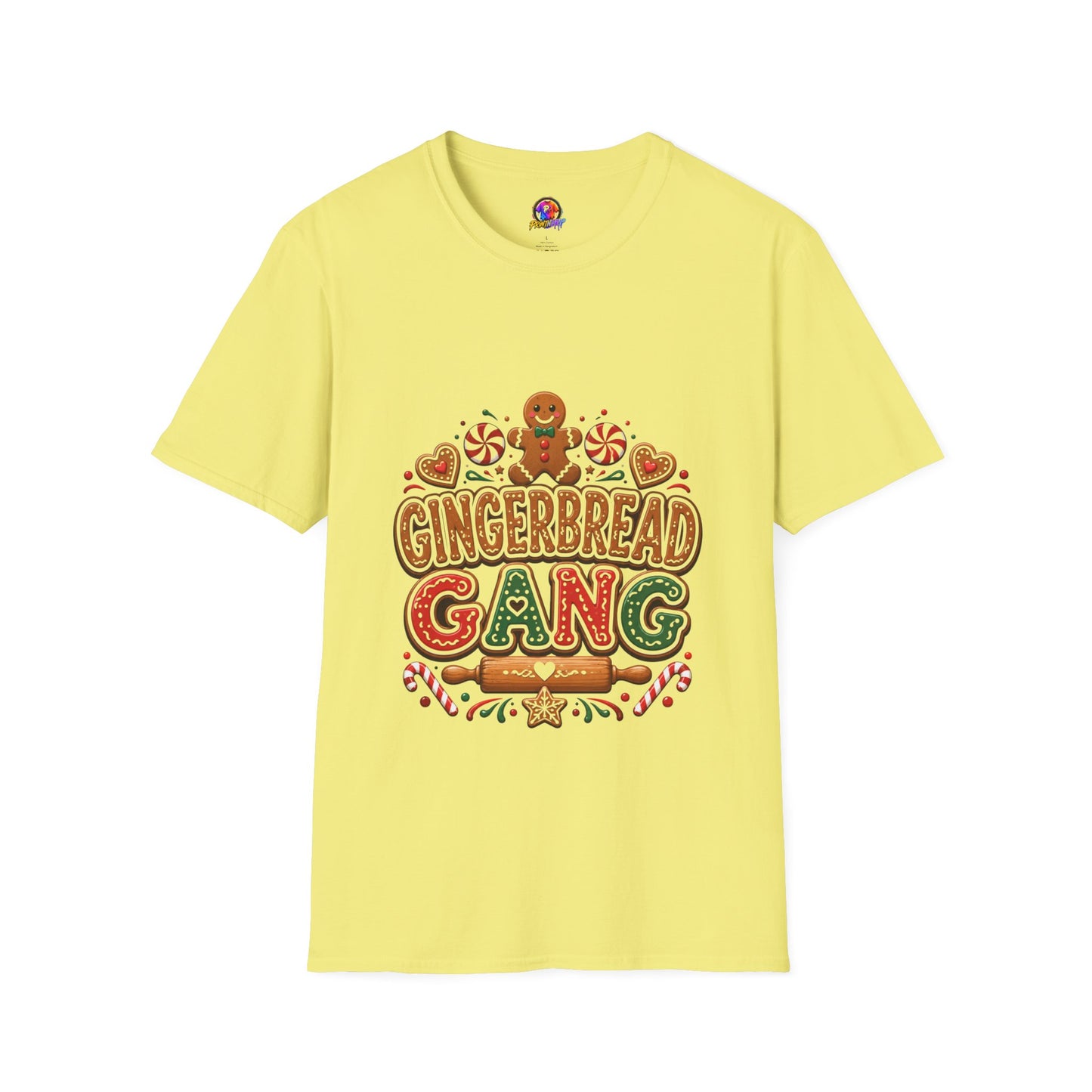 Gingerbread Gang T-Shirt — Cute Holiday Cookie Graphic Tee