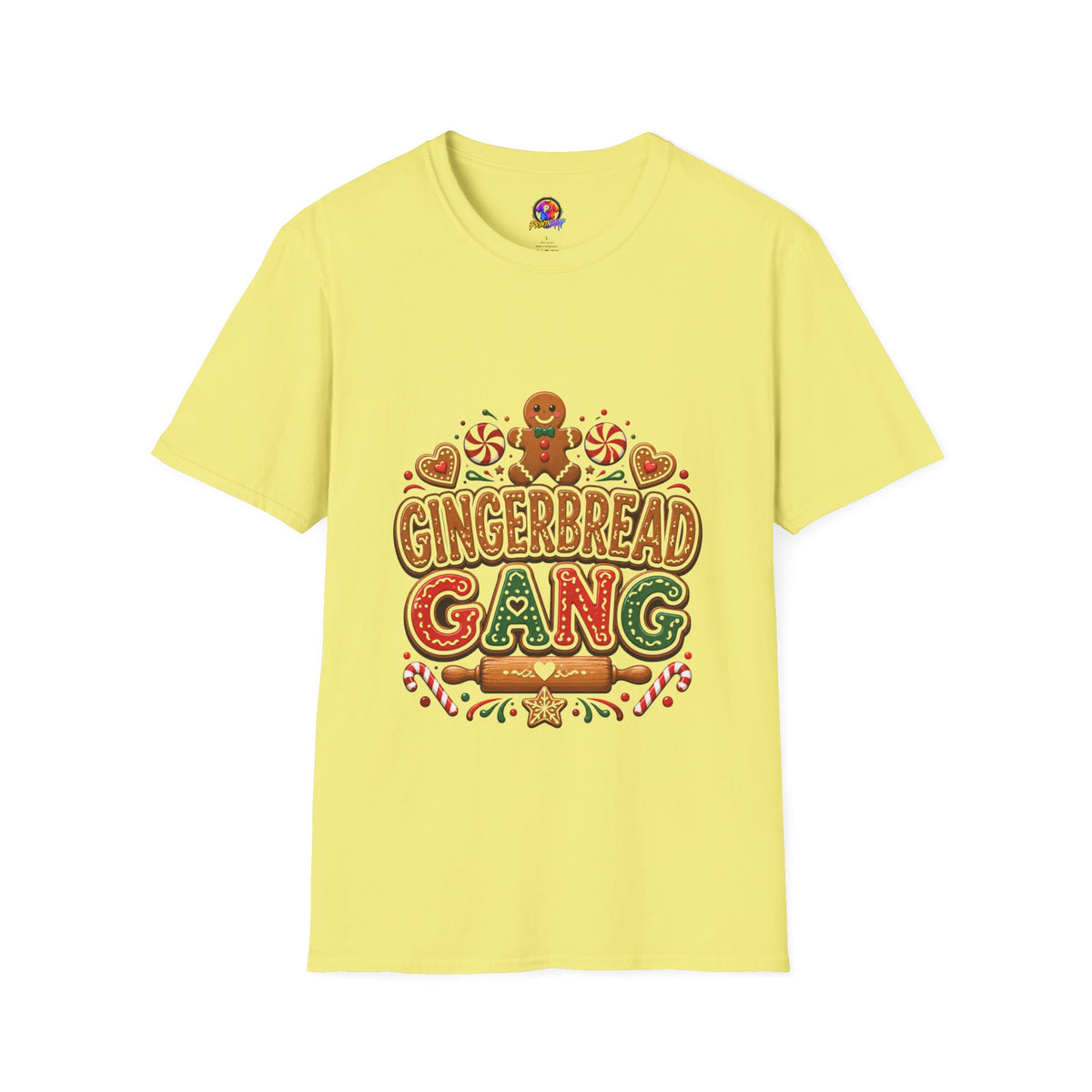 Gingerbread Gang T-Shirt — Cute Holiday Cookie Graphic Tee