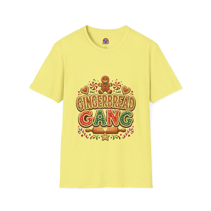 Gingerbread Gang T-Shirt — Cute Holiday Cookie Graphic Tee
