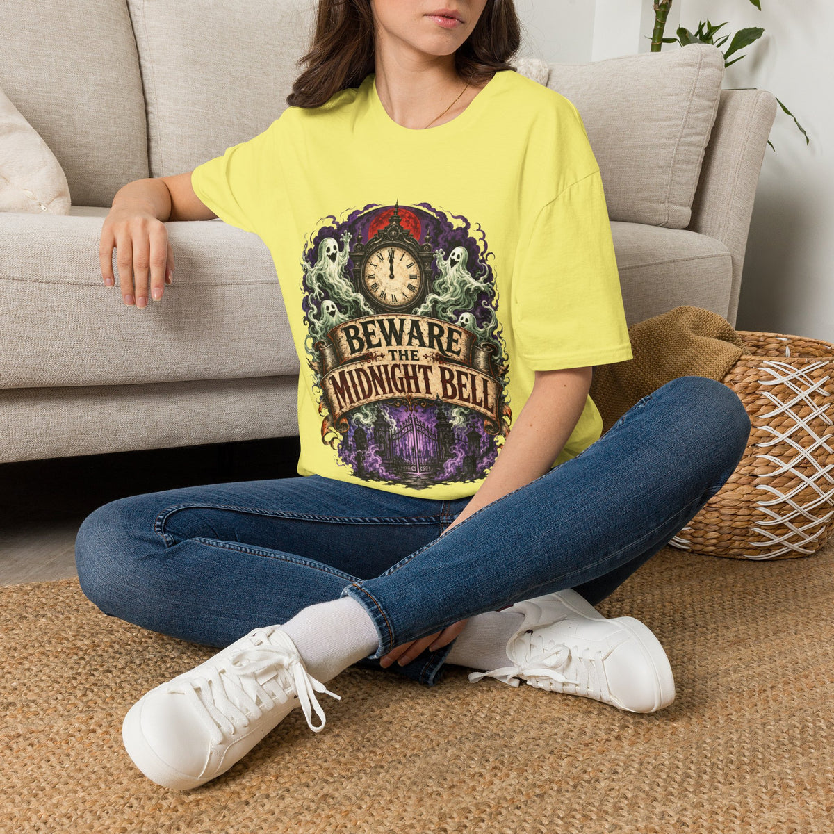 Halloween Beware Of Midnight Unisex Softstyle T-Shirt