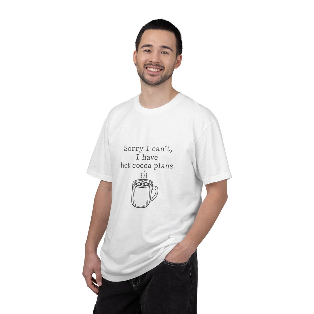 Hot Cocoa Plans T-Shirt — "Sorry I Can’t, I Have Hot Cocoa Plans" Cozy Graphic Tee - Trending Now - October 2026