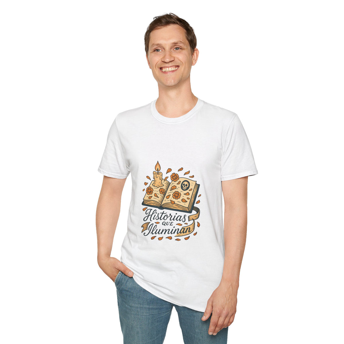 Book Lover T‑Shirt — "Historias y Sueños" Vintage Reading Graphic - Trending Now - October 2026