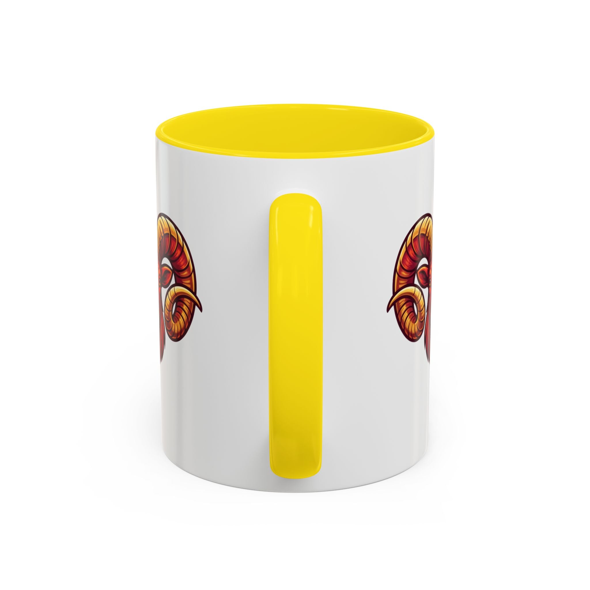 Aries Ram Accent Coffee Mug — Zodiac Goat Horoscope Gift