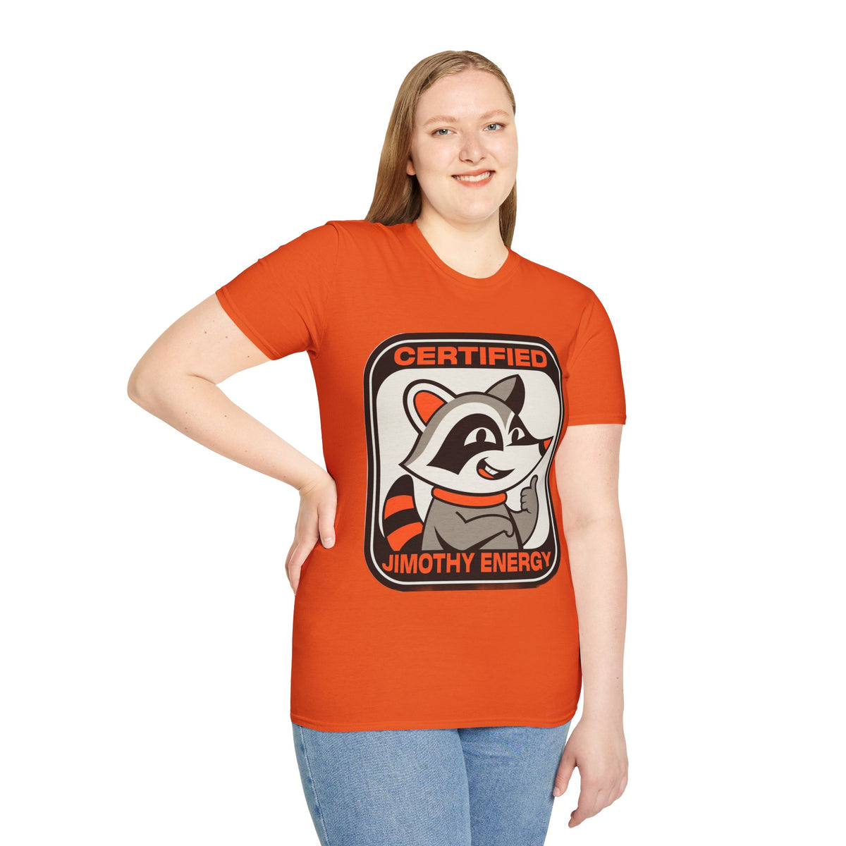 Certified Timothy Energies T-Shirt — Retro Raccoon Graphic Tee - Trending Now - August 2026