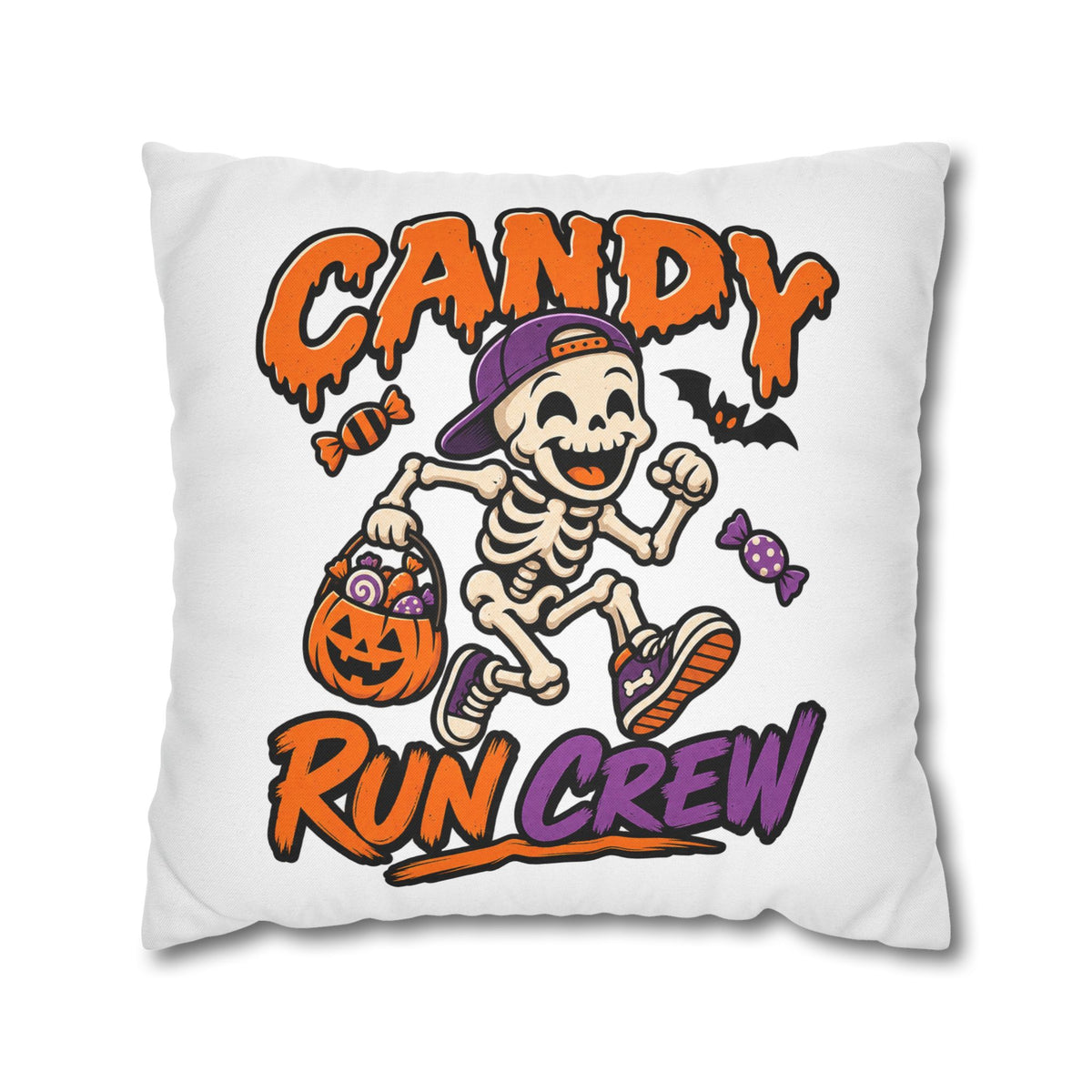 Candy Run Crew Halloween Pillowcase