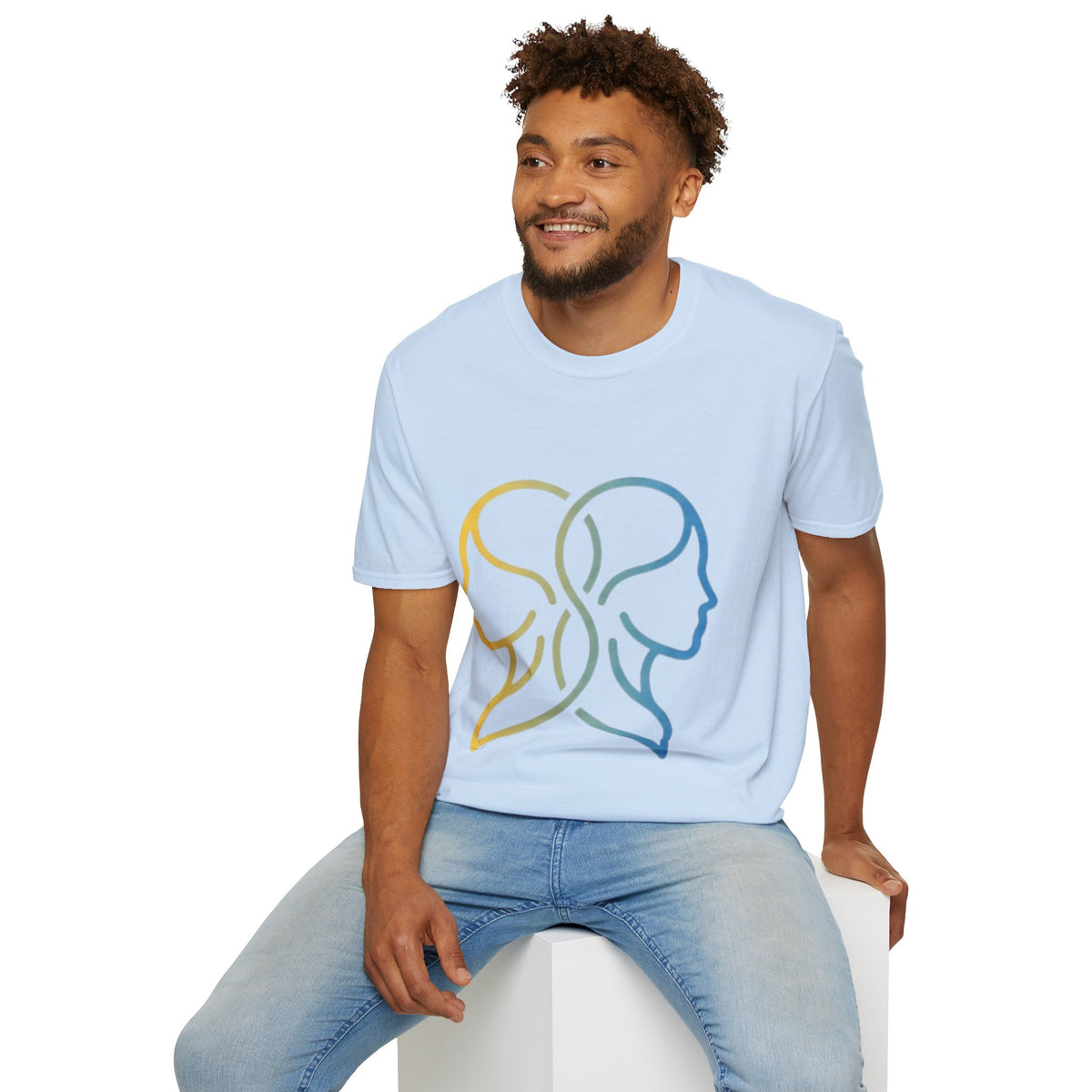 Gemini Zodiac Unisex Softstyle T-Shirt