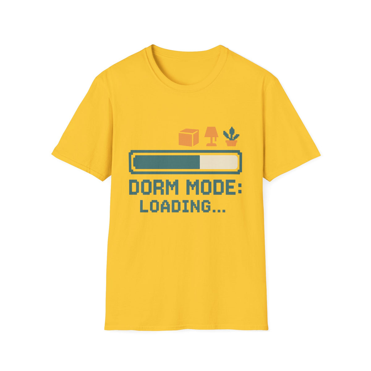 Dorm Mode Loading T‑Shirt — Funny Moving/College Moving Tee - Trending Now - August 2026