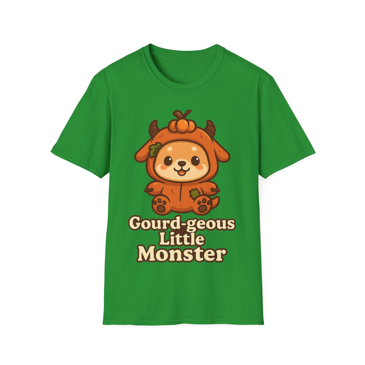 Gorgeous Little Monster Halloween Dog Graphic Tee, Cute Puppy Costume T-Shirt - Trending Now - September 2026