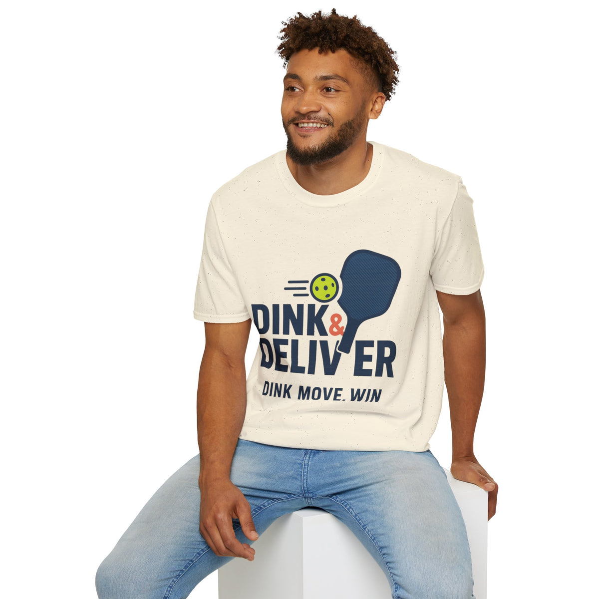 Pickleball Player T‑Shirt — 'Dink. Drive. Deliver.' Graphic Tee for Pickleball Fans - Trending Now - August 2026