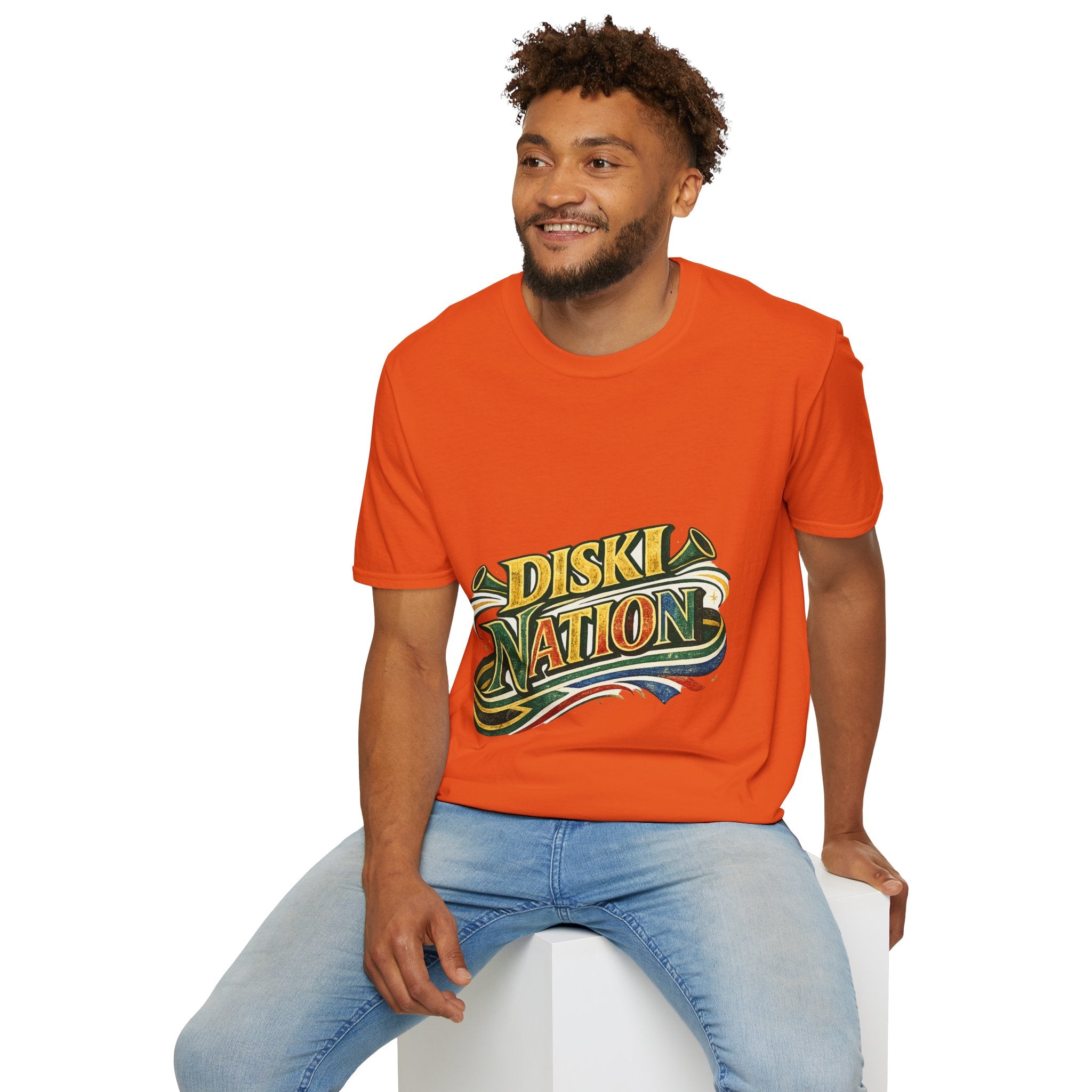 South Africa Diski Nation T-Shirt — Retro Reggae Graphic Tee