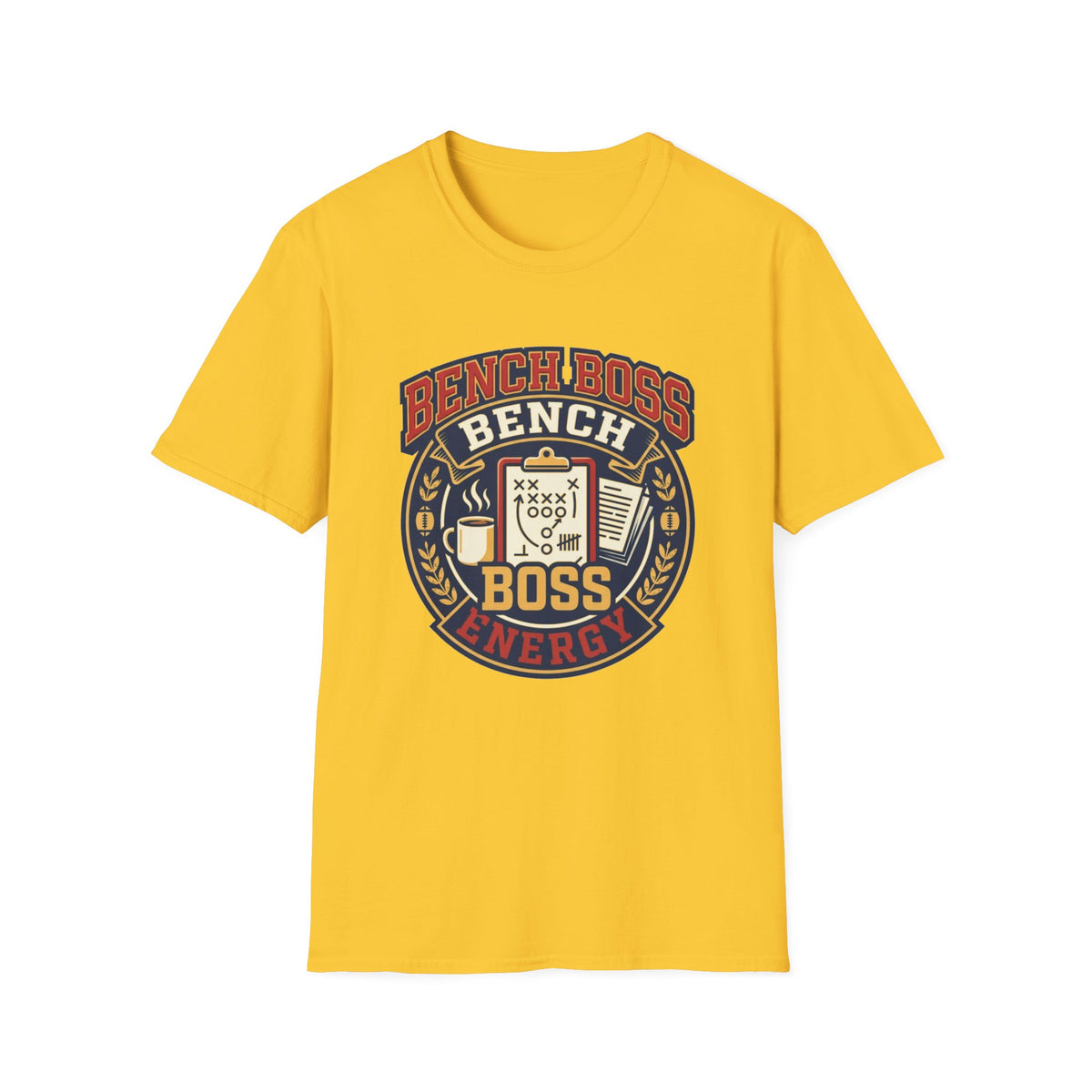 Bench Boss T-Shirt — Retro Gym Weightlifting Tee - Trending Now - August 2026