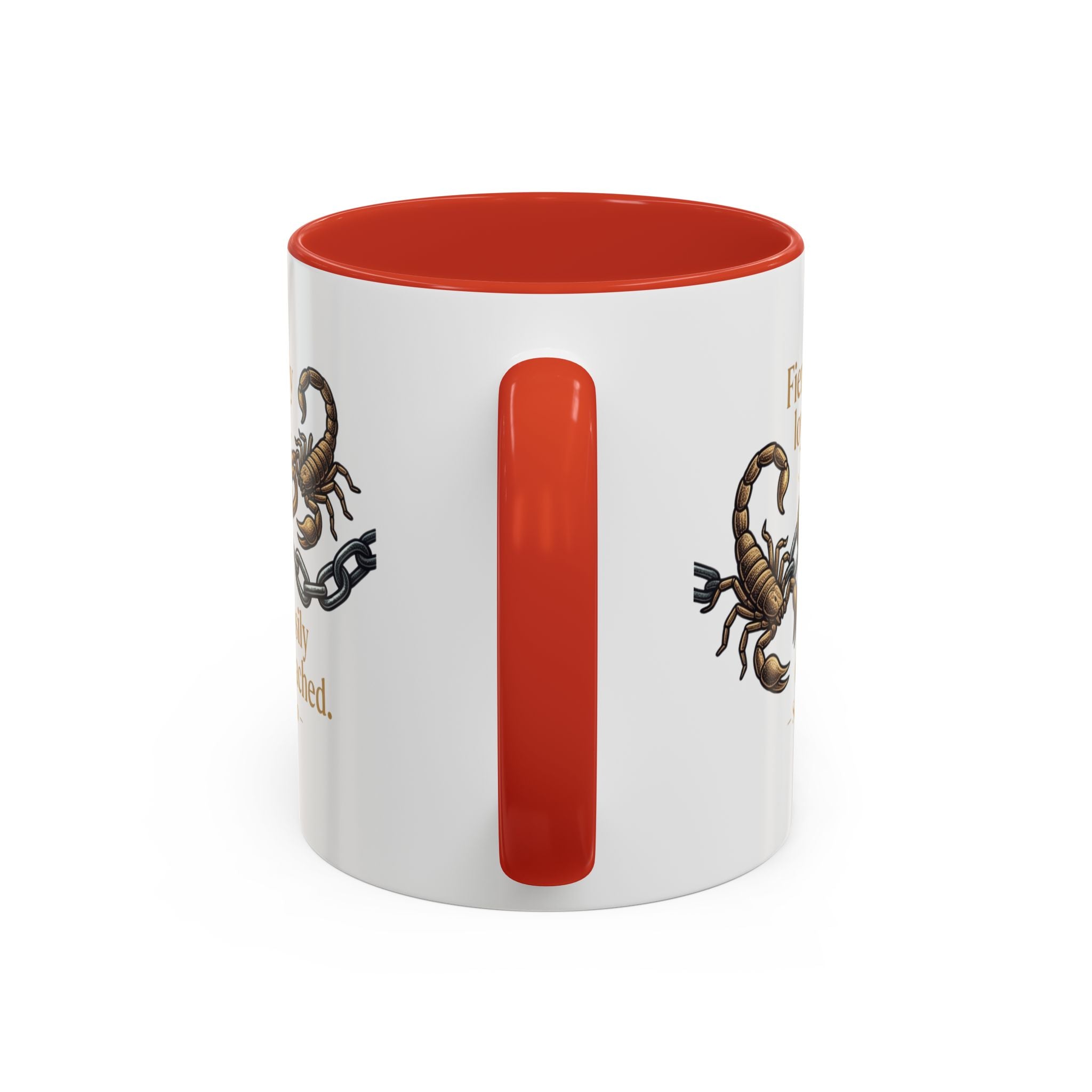 Scorpii Coffee Mug — "Fiercely Loyal, Easily Detached" Accent Mug