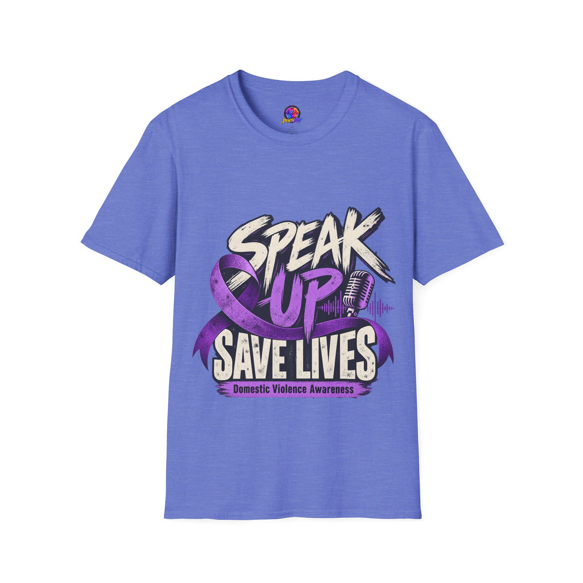 Speak Up Save Lives Domestic Violence Awareness T-Shirt