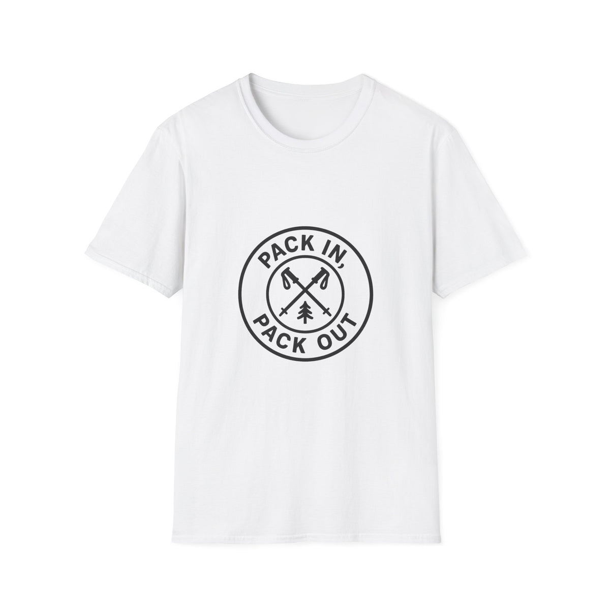 Black Minimalist Circle Logo T-Shirt - Trending Now - August 2026