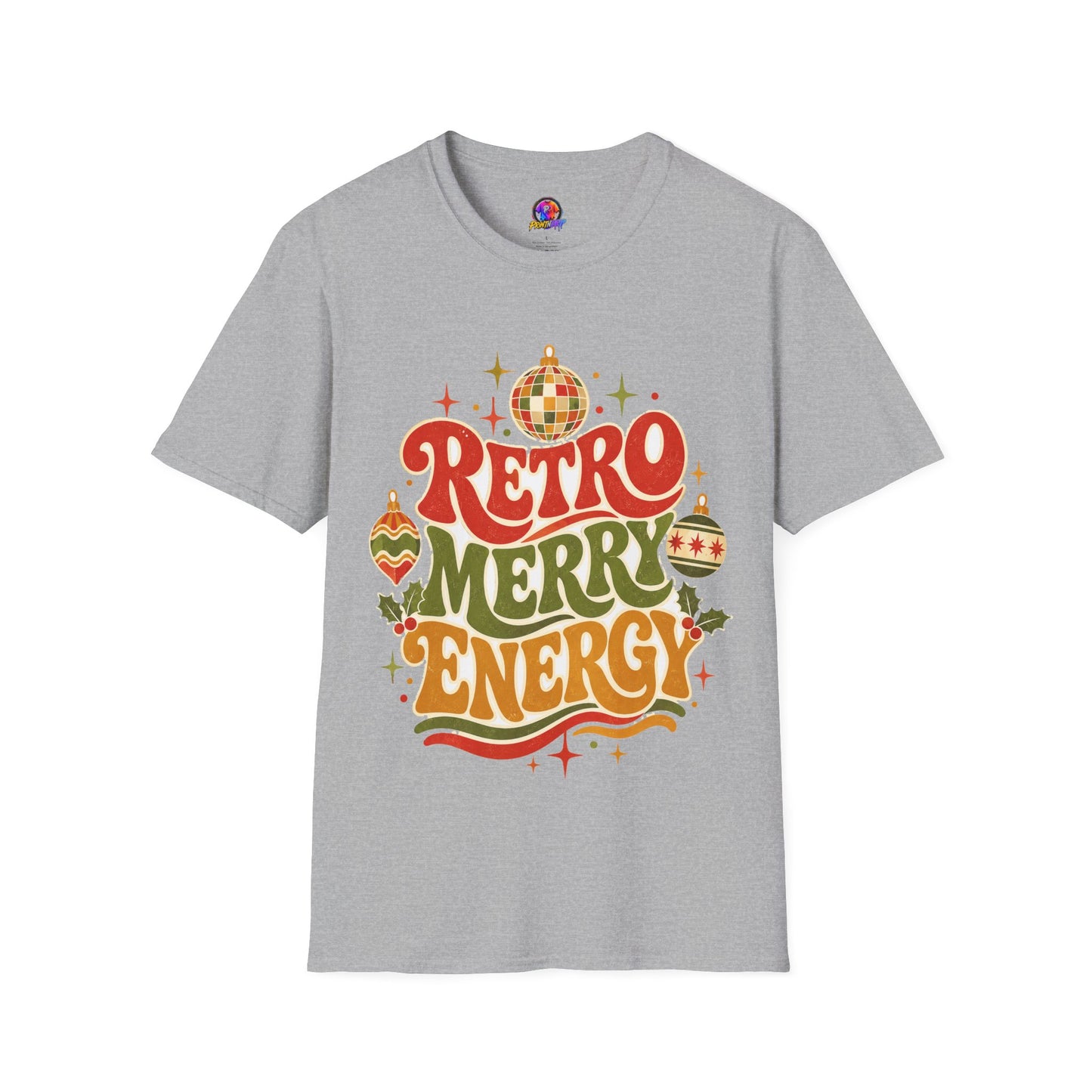 Retro Merry Energy T-Shirt