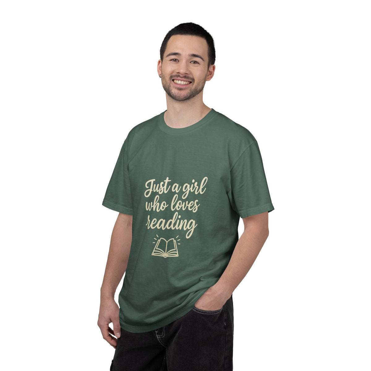 Reading Lover T‑Shirt — "Just a Girl Who Loves Reading" Book Tee - Trending Now - October 2026