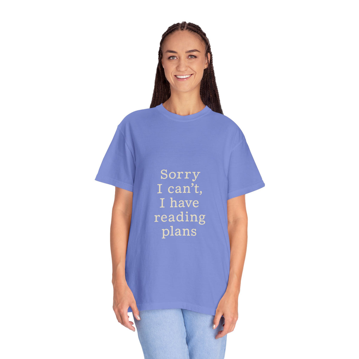 Reading Plans T-Shirt — "Sorry I Can't, I Have Reading Plans" Literary Tee - Trending Now - October 2026