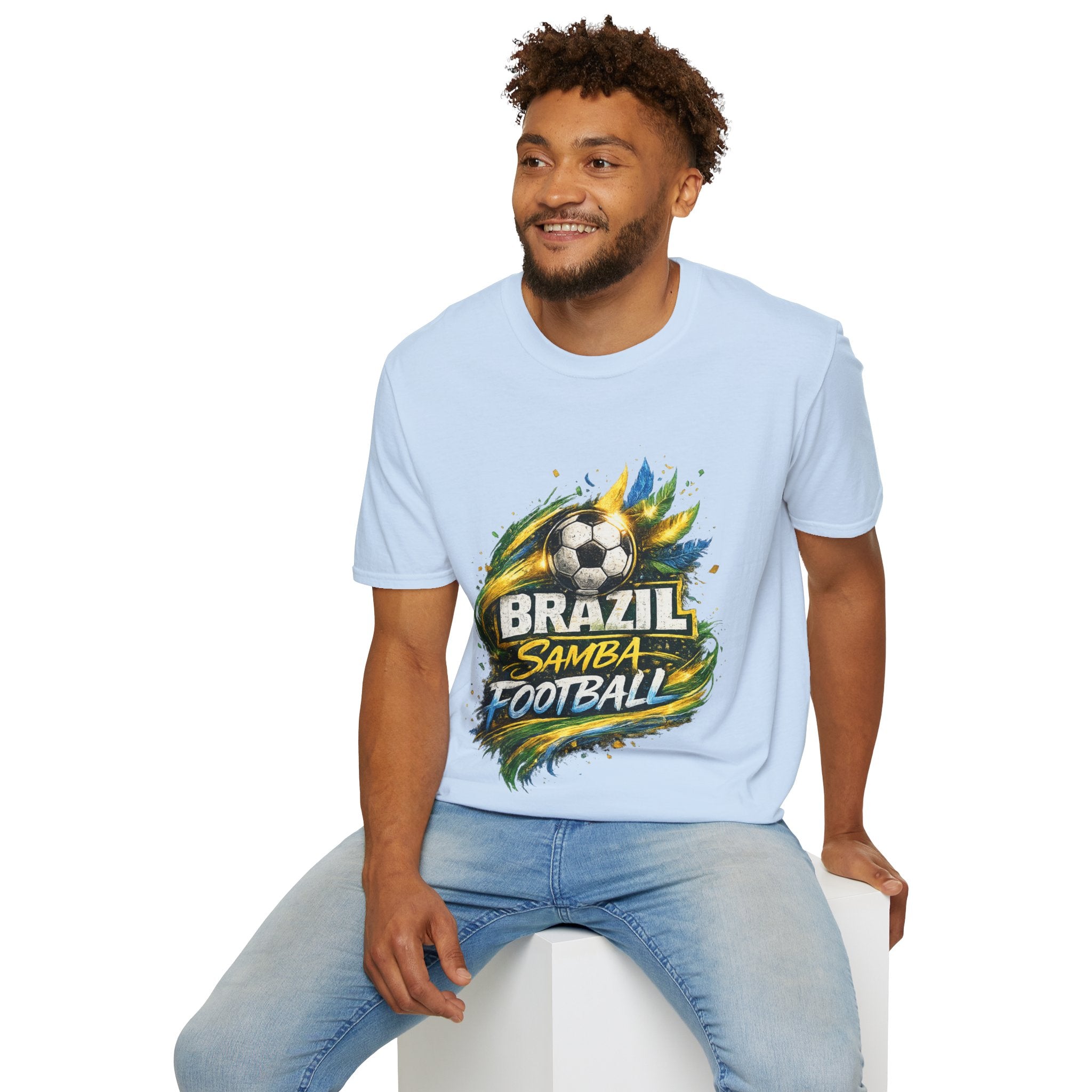 Brazil Samba Football T‑Shirt