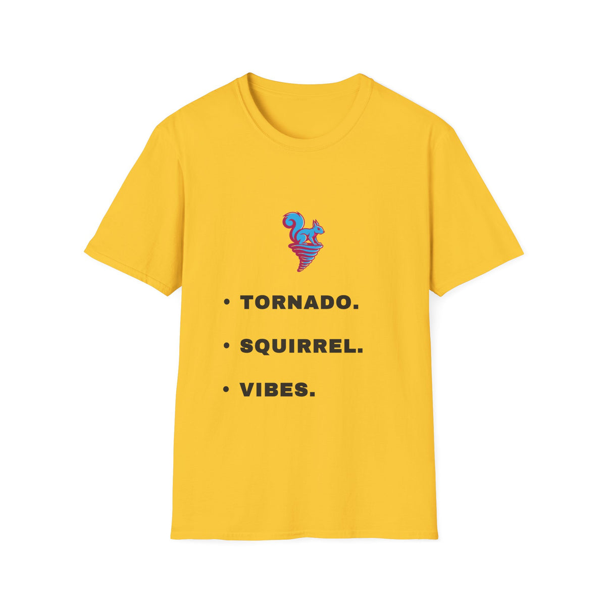 Tornado Squirrel T-Shirt — 'Tornado. Squirrel. Vibes.' Graphic Tee - Trending Now - September 2026