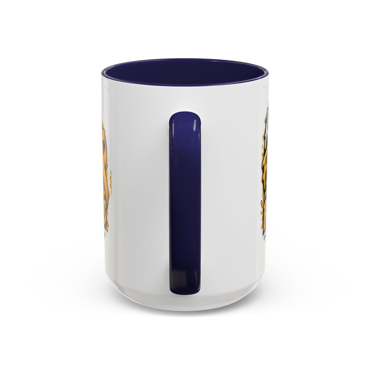 Kids Fight The Toughest Battles Accent Coffee Mug — Childhood Cancer Awareness 11/15oz