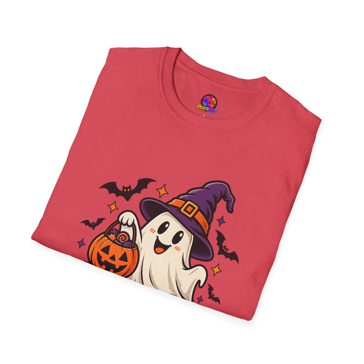 Spooky Season T-Shirt — Cute Ghost Halloween Tee ("Spooky Season Social Club")