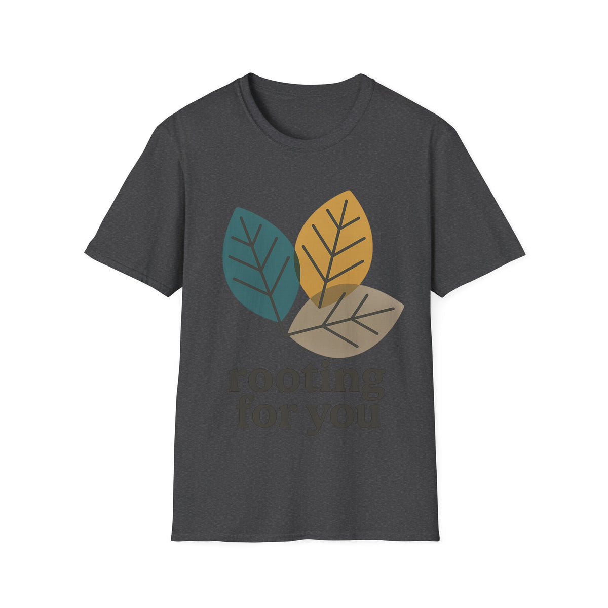 Leaf Trio T-Shirt — 'Rooting for You' Botanical Graphic Tee - Trending Now - September 2026