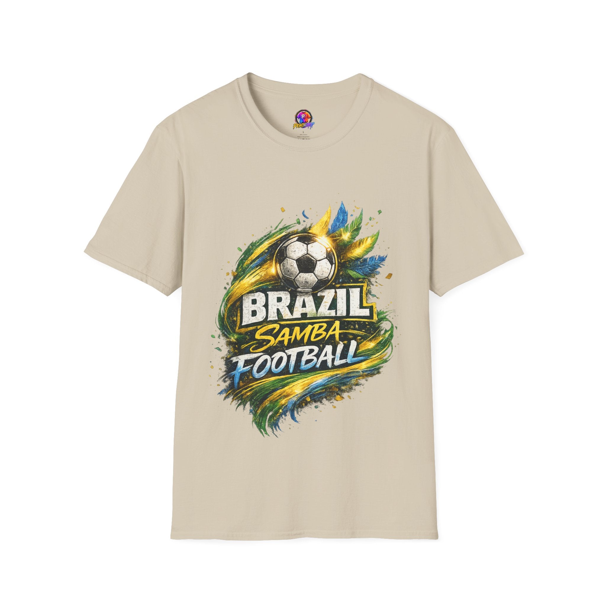 Brazil Samba Football T‑Shirt