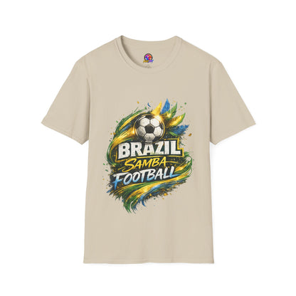 Brazil Samba Football T‑Shirt