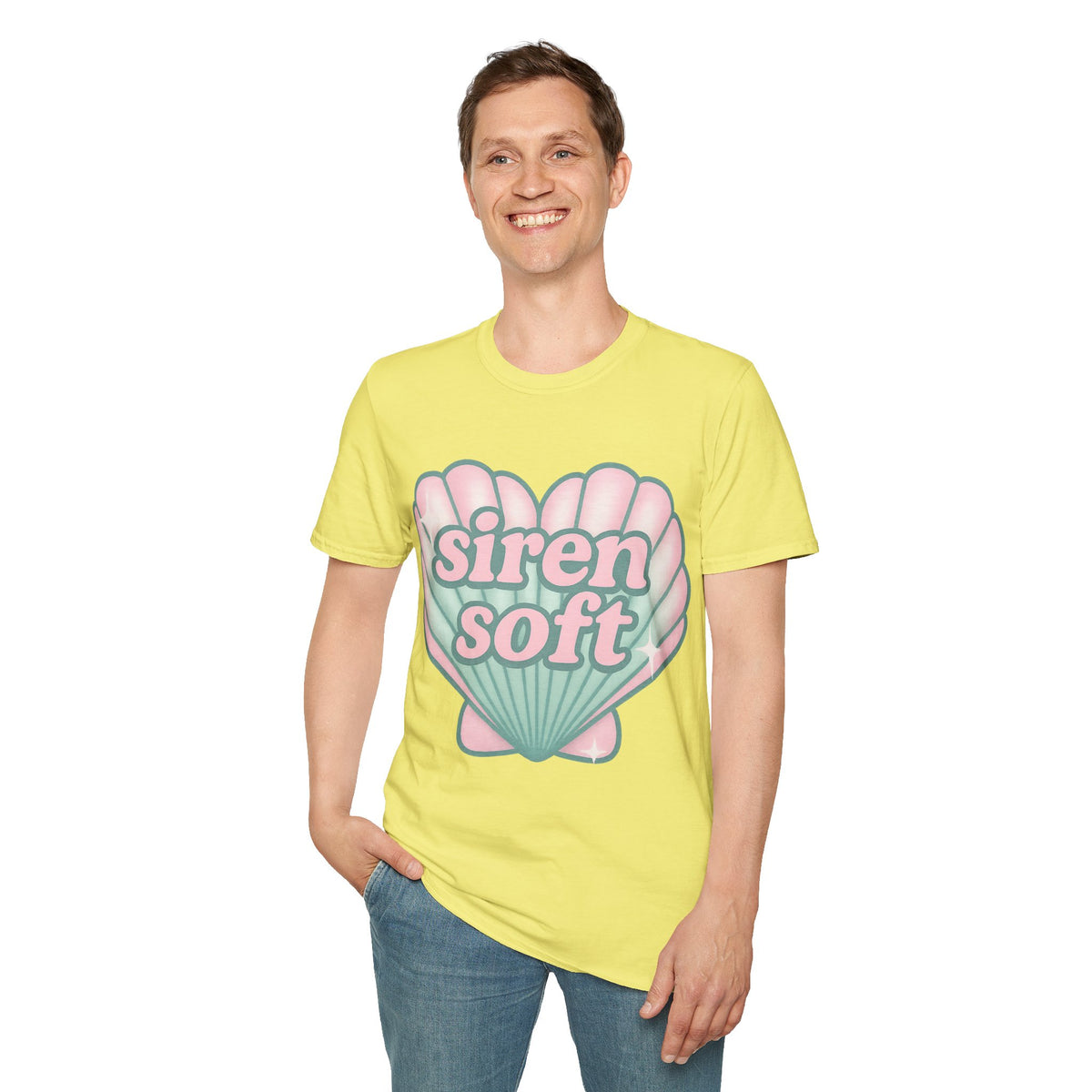 Siren Soft Shell Tee — Cute Pastel Shell Graphic T-Shirt - Trending Now - September 2026