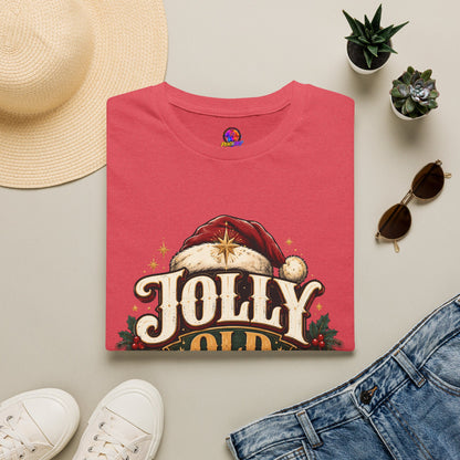 Jolly Old Soul T-Shirt — Vintage Santa Holiday Graphic Tee