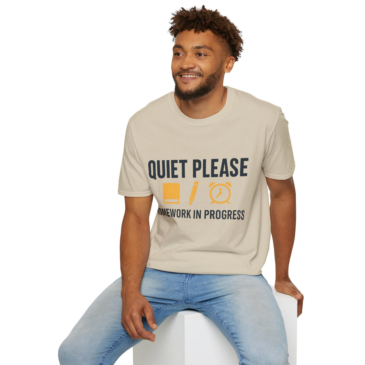 Quiet Please Pocket Tee — Minimalist 'Quiet Please' Graphic T-Shirt - Trending Now - August 2026