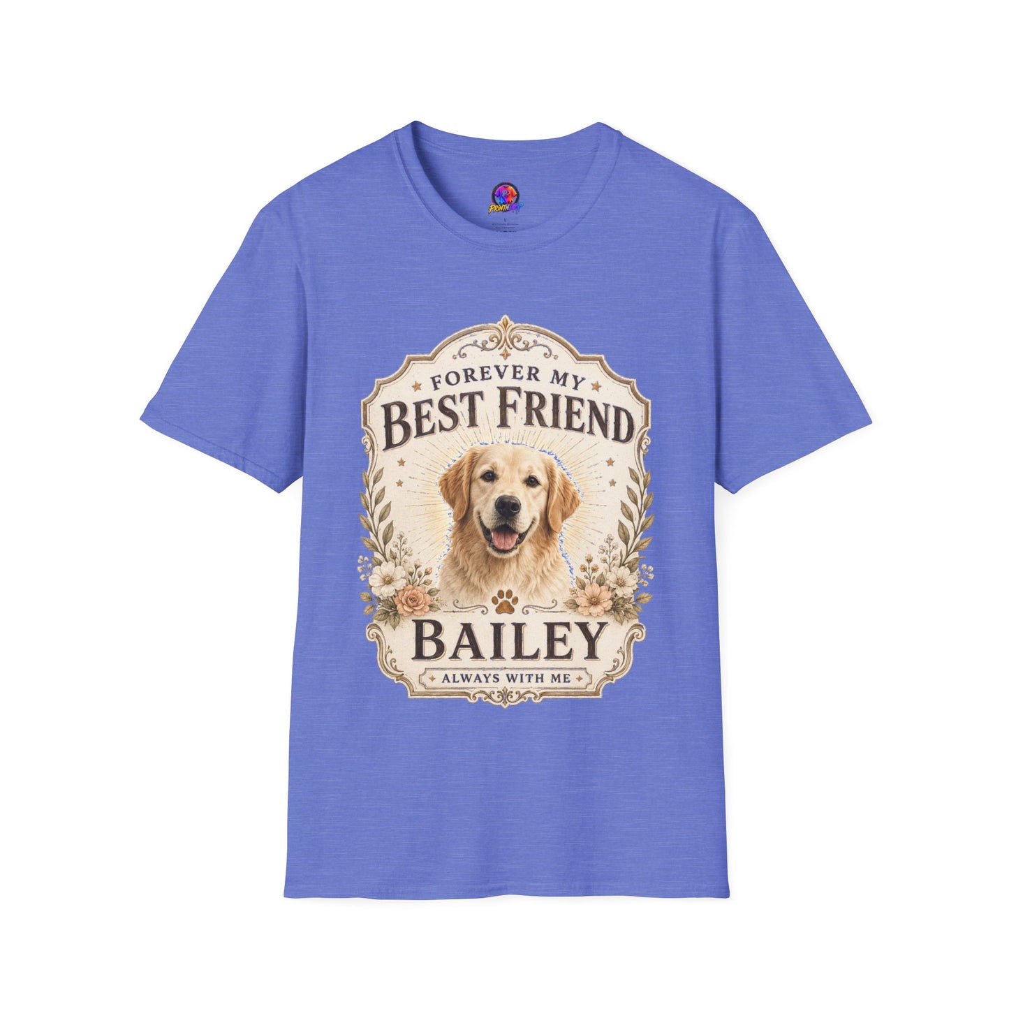 Forever My Best Friend Dog T-Shirt — Personalized Pet Tribute Tee